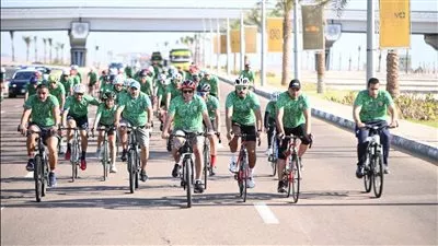 وزير الشباب يطلق المهرجان الرياضي للدراجات بمشاركة 1500 شاب وفتاة 