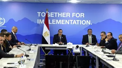 رئيس الوزراء يلتقي ممثلي الشركات العالمية والمحلية الراعية لقمة المناخ COP27