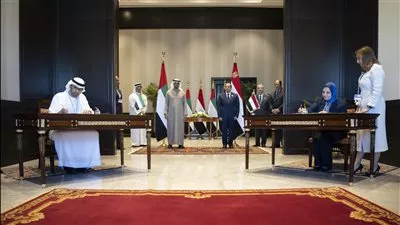مصر والإمارات توقعان اتفاقية لإنشاء مشروع طاقة رياح بقدرة 10 جيجاوات