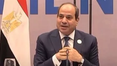 السيسي: سنعمل لمواجهة تغير المناخ على أساس علمي صحيح