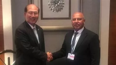 وزير النقل يعقد إجتماع ثنائي مع أمين عام المنظمة البحرية الدولية على هامش COP27