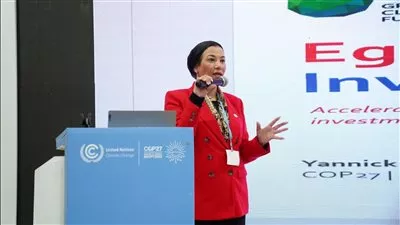 وزيرة البيئة تشارك في إطلاق خطة مصر الاستثمارية للاستراتيجية الوطنية للتغيرات المناخية 2050