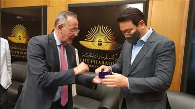 المتحف القومي للحضارة المصرية يستقبل المبعوث الخاص لرئيس الجمهورية الكورية