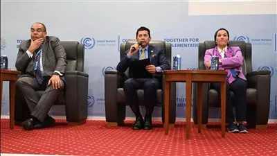 وزير الرياضة يفتتح اليوم الموضوعي للشباب والأجيال المستقبلية بمؤتمر المناخ COP27