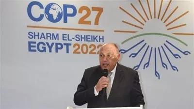 وزير الخارجية يشارك في إطلاق مبادرة تغير المناخ واستدامة السلام CRSP