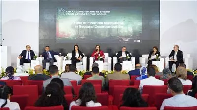 وزيرة التخطيط تشارك بجلسة البنك التجاري الدولي في مؤتمر المناخ