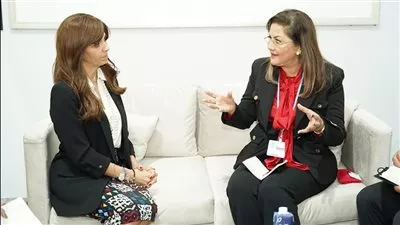 وزيرة التخطيط تبحث التعاون المشترك مع شركة ميتا على هامش COP27