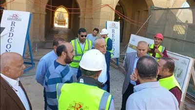 مسئولو «الإسكان» يتفقدون مشروعات منطقة مثلث ماسبيرو وسور مجرى العيون