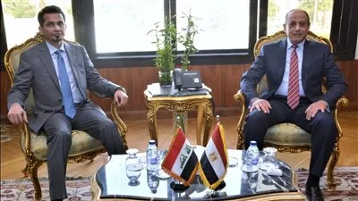 وزير الطيران يبحث تعزيز التعاون المصري العراقي فى مجال النقل الجوي