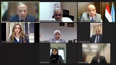 وزير الموارد المائية يبحث إجراءات تفعيل «المبادرة الدولية للتكيف بقطاع المياه»