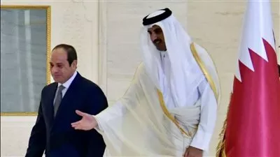 السيسي يهنئ أمير دولة قطر على نجاح حفل افتتاح كأس العالم 2022