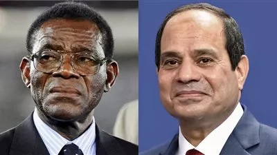 السيسي يؤكد حرص مصر على تعزيز التعاون مع غينيا الاستوائية