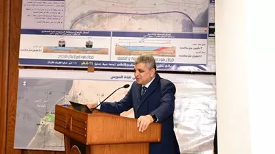 رئيس قناة السويس: نتبنى مشروع تنموي مستدام لتنمية سيناء وتطوير بحيرة البردويل 