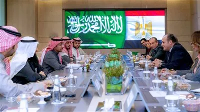 وزير التجارة والصناعة يبحث سبل الارتقاء بالعلاقات الاقتصادية المصرية السعودية