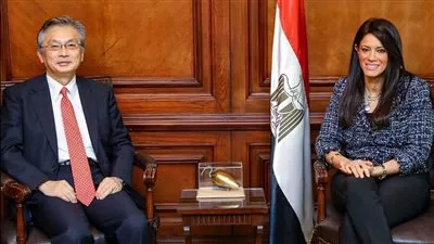 «المشاط» تناقش مع السفير الياباني بالقاهرة مقترحات التعاون المشترك لتنفيذ مشروعات «نُوَفِّي»