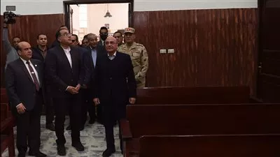 «مدبولي» يتفقد محكمة شمال سيناء الابتدائية بالعريش قبل عودة انتظام العمل بها 