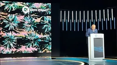 وزير الخارجية يستعرض مخرجات COP27 في قمة أسبوع أبو ظبي للاستدامة