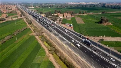 النقل: بدء التشغيل التجريبي لكوبري «عرب الرمل وأجهور» بطريق القاهرة -الإسكندرية الزراعي 