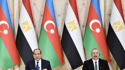 الرئيس السيسي يؤكد أهمية إحداث نقلة نوعية في العلاقات بين مصر وأذربيجان 