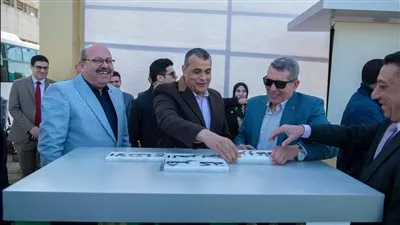 وزير الإنتاج الحربي يضع حجر أساس شركة المشروعات والاستشارات الهندسية