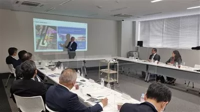 اقتصادية قناة السويس تبحث التعاون مع «ميتسوبيشي لوجيستيك» في إدارة الأرصفة البحرية