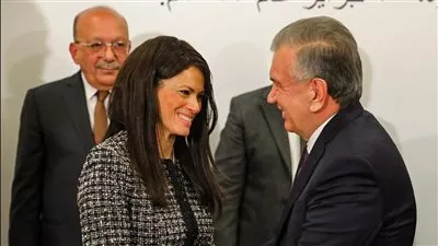«المشاط» تُشارك في المائدة المستديرة لرئيس أوزبكستان مع رجال الأعمال والشركات المصرية