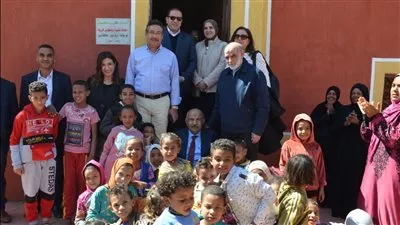 بنك التعمير والإسكان يساهم في إعادة اعمار قرية خور عواضة بمحافظة أسوان