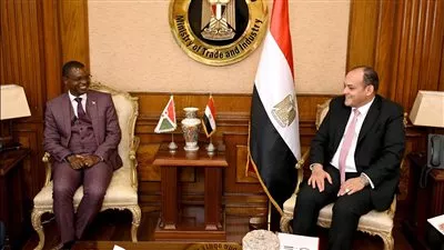 وزير التجارة والصناعة: فرص كبيرة لتعزيز التعاون الاقتصادي مع بوروندي 