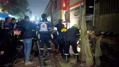 الصحة: حالتي وفاة و16 مصابًا في حادث قطار قليوب