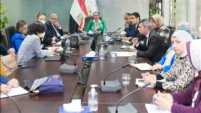 وزيرة البيئة تناقش مع البنك الدولي مستجدات مشروع إدارة تلوث الهواء 