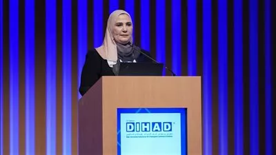 وزيرة التضامن تشارك في مؤتمر دبي الدولي للإغاثة والتطوير «ديهاد»