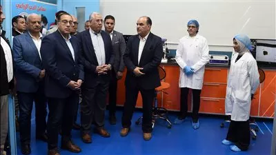 مدبولي يشهد افتتاح معمل الحجر الزراعي بميناء العين السخنة