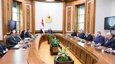  الرئيس السيسي يستقبل وفداً روسياً رفيع المستوى
