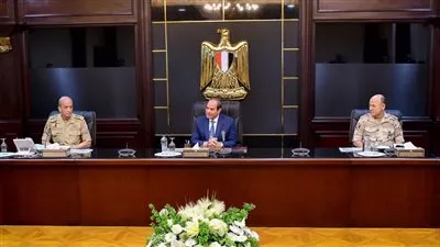 السيسي يترأس اجتماع المجلس الأعلى للقوات المسلحة