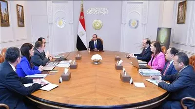 السيسى يوجه بمواصلة جهود احتواء تداعيات الأزمة العالمية على الاقتصاد المصري