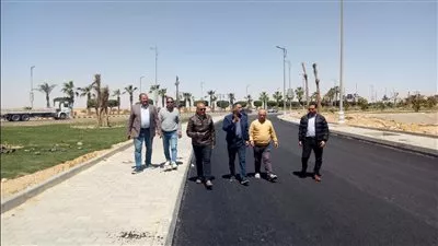 رئيس جهاز مدينة بدر يتفقد أعمال تطوير الطرق ومداخل الأحياء السكنية 