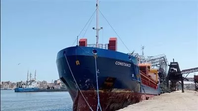 شحن 55 ألف طن كلينكر و3050 ألف طن صودا عبر موانئ بورسعيد