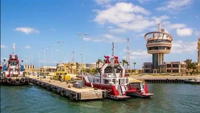 تداول 34 سفينة حاويات وبضائع بميناء دمياط خلال 24 ساعة