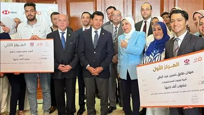 وزير الرياضة يشهد حفل الإعلان عن المشروعات الفائزة بمسابقة برنامج «بادر»