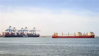 تداول 36 سفينة حاويات وبضائع عامة بميناء دمياط