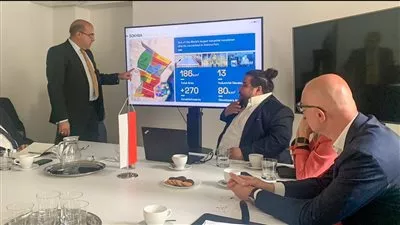 اقتصادية قناة السويس تشارك في اجتماع اتحاد الغرف التجارية البولندية 