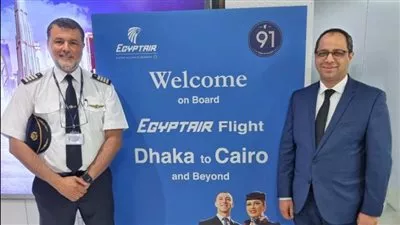 تدشين خط طيران مباشر بين القاهرة ودكا عاصمة بنجلاديش