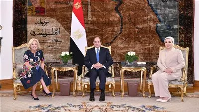 السيسى يعرب عن اعتزاز مصر بالشراكة الاستراتيجية الوثيقة مع الولايات المتحدة