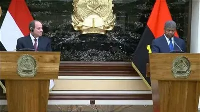 بالفيديو .. السيسي يؤكد أهمية تشجيع الاستثمارات المشتركة بين مصر وأنجولا
