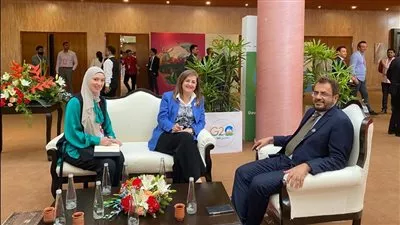 وزيرة التخطيط تبحث سبل التعاون الفني بين مصر سلطنة عمان