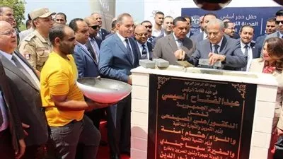 وضع حجر الأساس للمناطق اللوجستية التجارية بكفر الشيخ باستثمارات 6 مليارات جنيه 