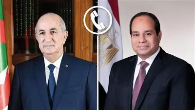 الرئيس السيسي يبحث مع نظيره الجزائري توسيع نطاق ومجالات التعاون