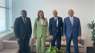 وزيرة التخطيط تلتقي المستشار الخاص للأمين العام للأمم المتحدة المعني بالعمل المناخي