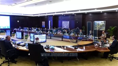 مجلس الوزراء يعقد اجتماعه الأسبوعي بالعلمين الجديدة