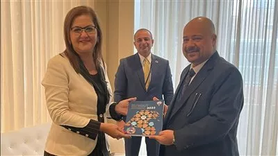 وزيرة التخطيط تبحث سبل التعاون مع الأمين العام للمجلس الأعلى للتنمية بالكويت